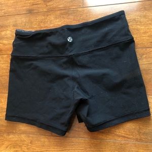 Lululemon reversible running compression shorts 6